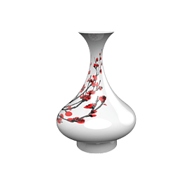 陶瓷花瓶免摳素材圖案