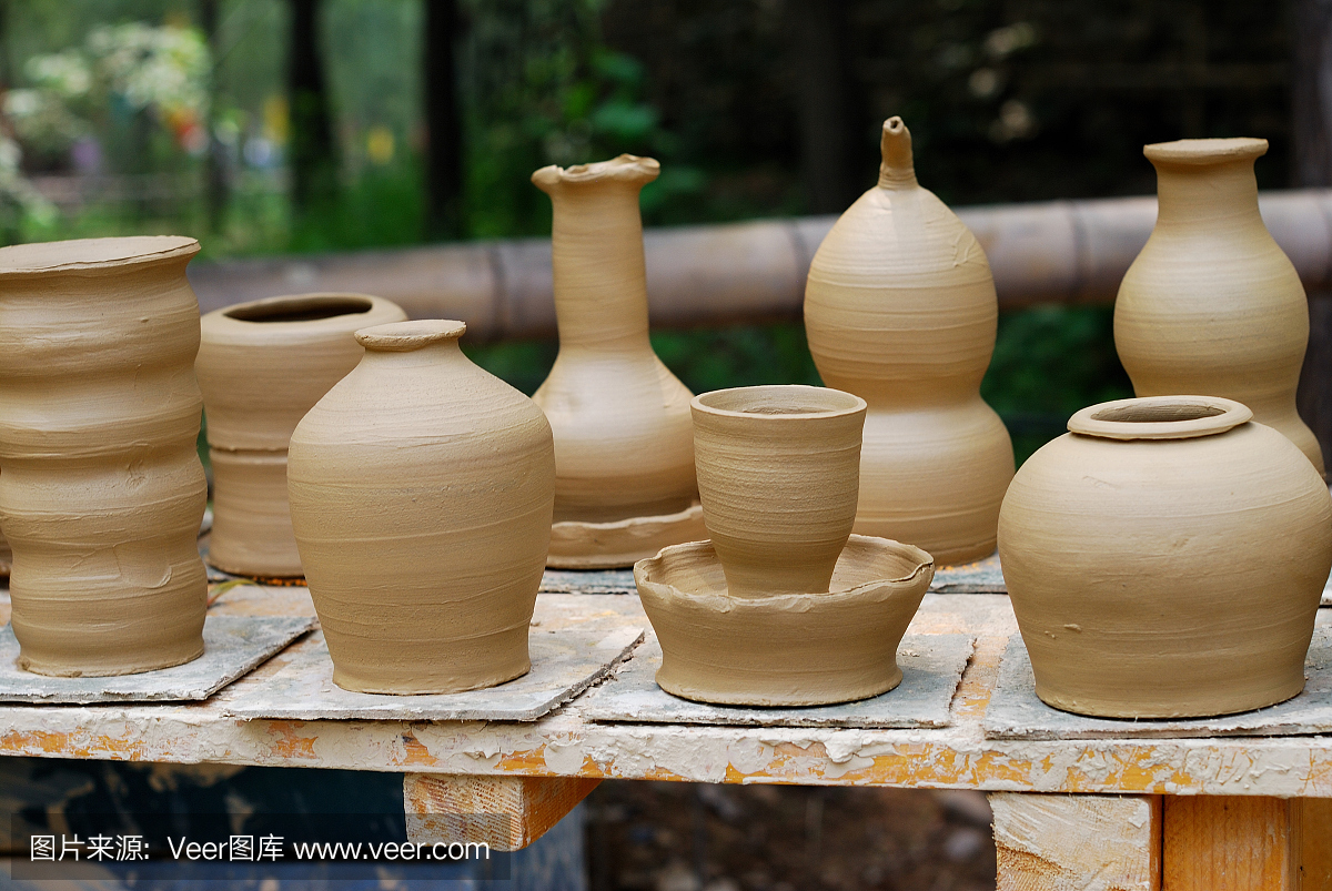 未完成的陶瓷產品