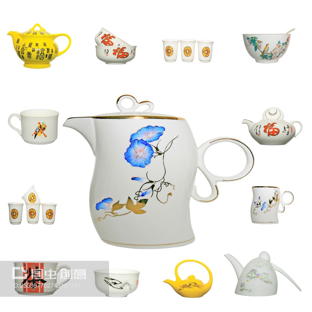 中國(guó)陶瓷產(chǎn)品圖標(biāo)Chinese ceramics product icon