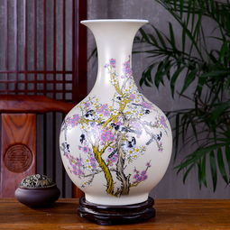 景德鎮(zhèn)陶瓷花瓶家居擺件,感覺就是不一樣啦