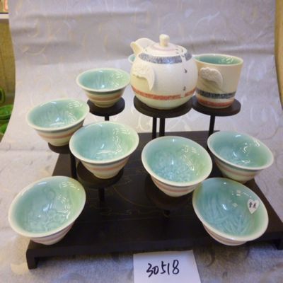 雪花茶具 高檔禮品茶具 10件套裝茶具 - 雪花茶具 高檔禮品茶具 10件套裝茶具廠家 - 雪花茶具 高檔禮品茶具 10件套裝茶具價格 - 德化縣昌晟陶瓷店 - 