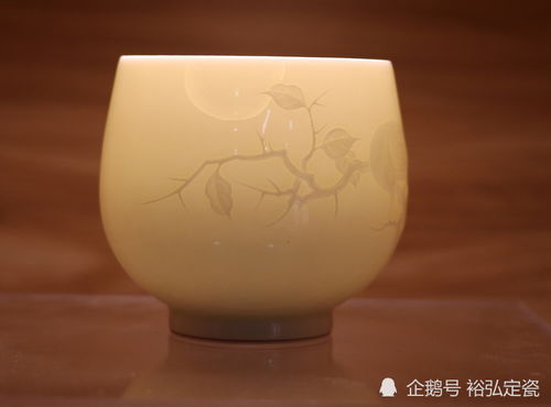定窯定瓷白耀亮大師定瓷孤品收藏工藝品明月夜品茗杯圖片介紹