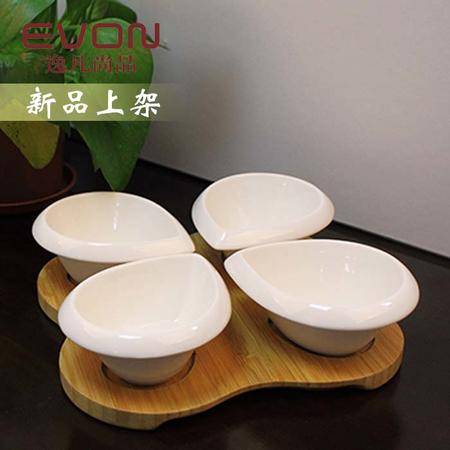 包郵外貿(mào)尾單 純色陶瓷制品 創(chuàng)意廚房碟子木架 半圓尖頭型餐具碟圖片大全 郵樂(lè)官方網(wǎng)站